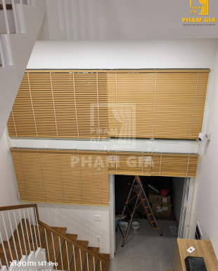LẮP ĐẶT RÈM SÁO GỖ TẠI LÊ VĂN VIỆT, LONG THẠNH MỸ, TP HCM