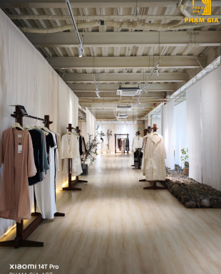 LẮP ĐẶT RÈM VẢI LINEN TẠI ROUTINE SƯ VẠN HẠNH, QUẬN 10