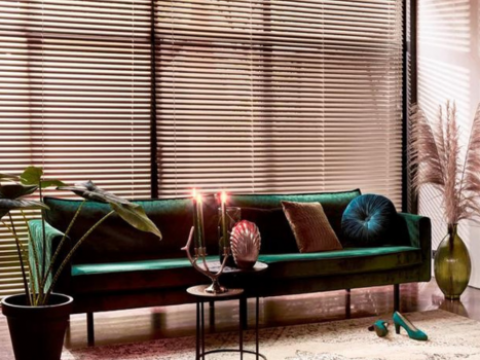 HÌNH ẢNH THỰC TẾ RÈM SÁO GỖ