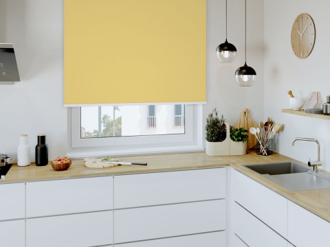 BST rèm cuốn trơn 