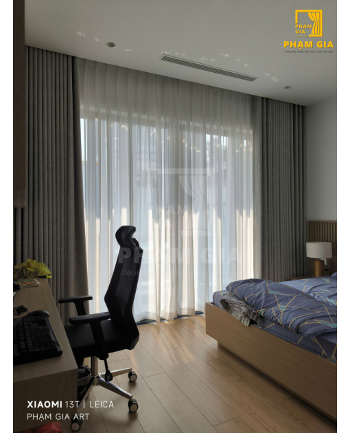 Rèm vải 2 lớp cao cấp sang trọng đẳng cấp- PG38
