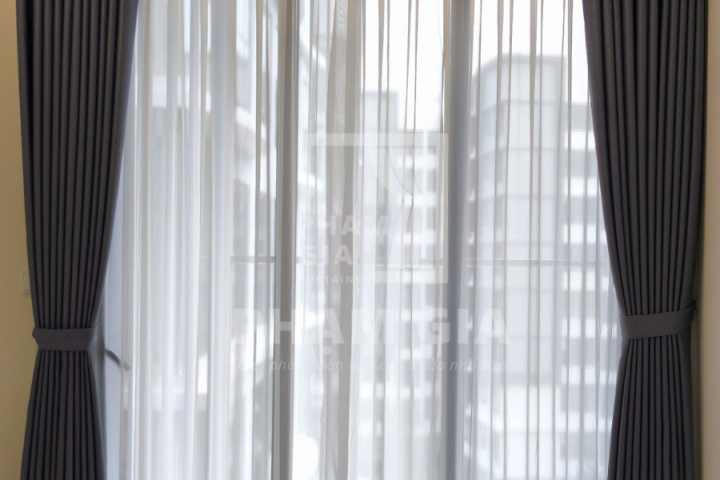 LẮP ĐẶT RÈM VẢI 2 LỚP TẠI DIAMOND CENTERY QUẬN TÂN PHÚ