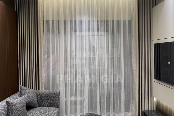 LẮP ĐẶT RÈM VẢI TẠI CĂN HỘ BECAMEX TOKYO, BÌNH DƯƠNG
