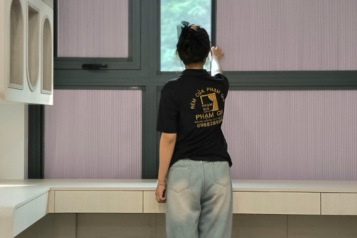 LẮP ĐẶT RÈM CỬA TẠI DIAMOND ALNATA PLUS CELADON CITY QUẬN TÂN PHÚ