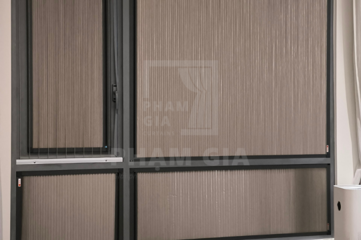 LẮP ĐẶT RÈM TỔ ONG GẮN KÍNH HỆ 30 CĂN HỘ BORA BORA DIAMOND ISLAND  