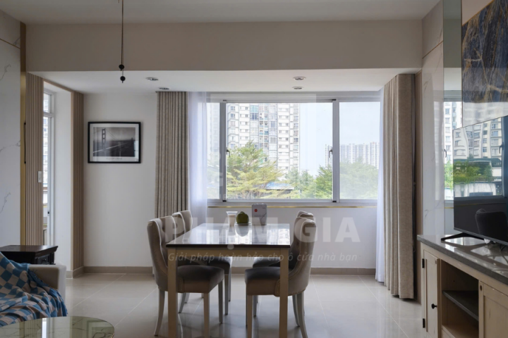 LẮP ĐẶT RÈM CỬA TẠI CHUNG CƯ MỸ KHANG, NGUYỄN LƯƠNG BẰNG QUẬN 7