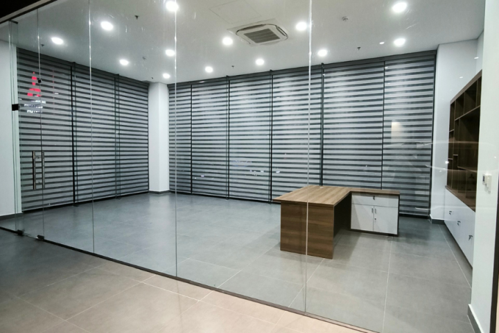 LẮP ĐẶT RÈM TẠI VĂN PHÒNG MITSUBISHI