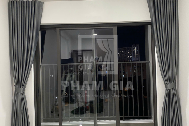 LẮP ĐẶT RÈM VẢI TẠI THE PRIVIA, BÌNH TÂN