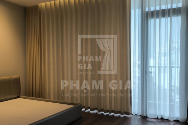 LẮP ĐẶT RÈM CỬA PHÒNG NGỦ CAO CẤP