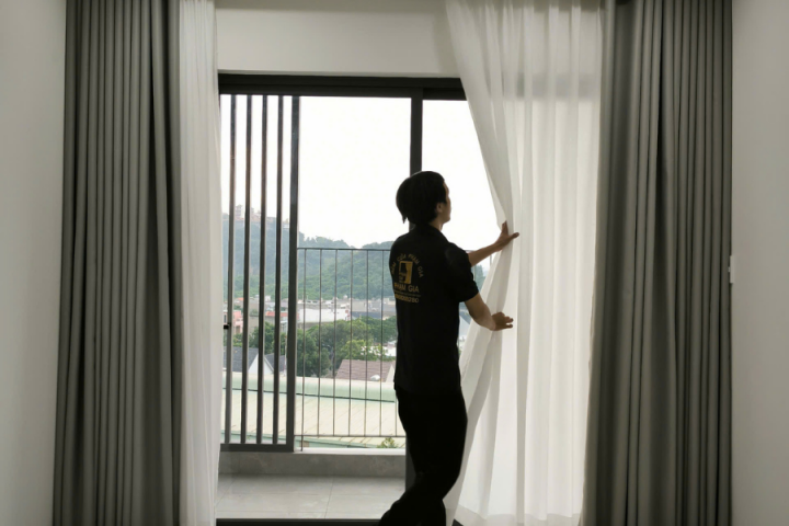 LẮP ĐẶT RÈM CỬA HONAS RESIDENCE, BÌNH THUNG, BÌNH DƯƠNG