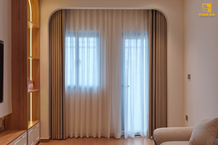 Rèm cửa căn hộ Quận 9, lựa chọn vừa vặn cho nhà ở hiện đại
