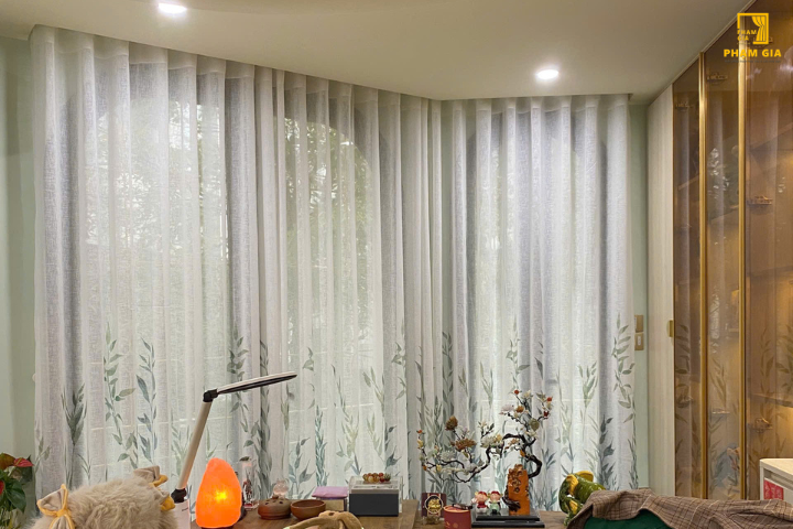 Lắp Đặt Rèm Vải Theo Yêu Cầu- Kích Thướt Chuẩn 