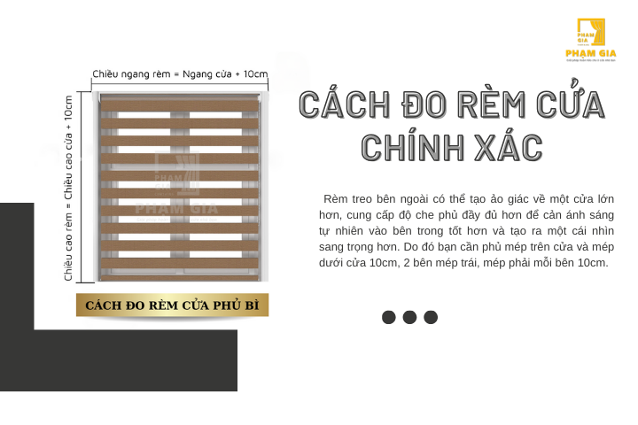 Hướng dẫn cách đo rèm cửa chính xác