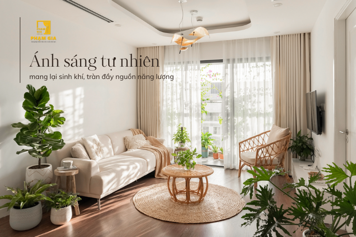 Cách lấy ánh sáng tự nhiên mang lại sinh khí