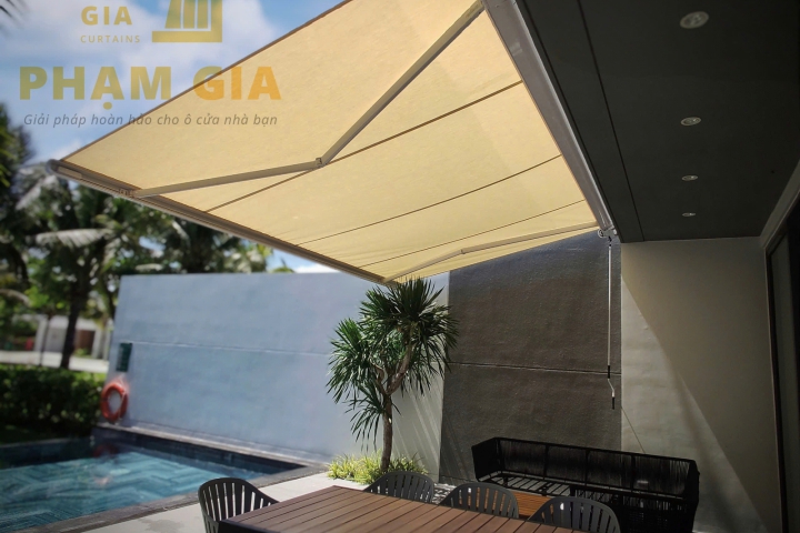 MÁI CHE HỆ TỰ ĐỘNG VILLA HỒ TRÀM BÀ RỊA-VŨNG TÀU