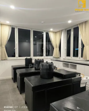 LẮP ĐẶT RÈM VẢI TẠI HAEU SALON 37 NGÔ QUANG HUY, THẢO ĐIỀN, QUẬN 2