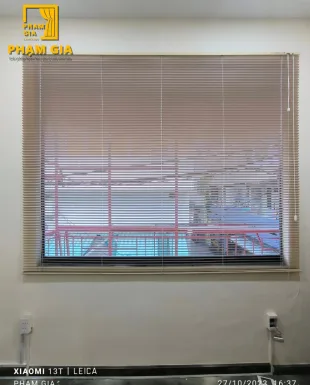 Lấp Đặt Rèm Sáo Nhôm Tại Trần Hưng Đạo Quận 1
