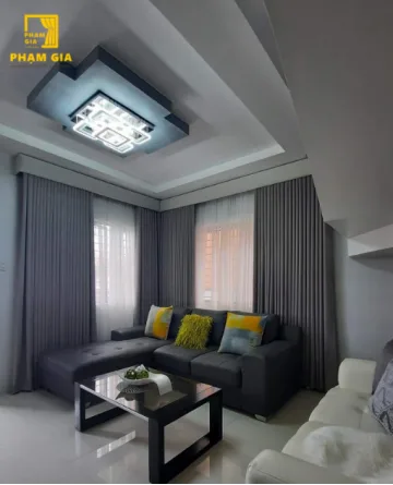 rèm vải 2 lớp cao cấp sang trọng đẳng cấp- PG7