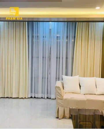 rèm vải 2 lớp cao cấp sang trọng đẳng cấp- PG2