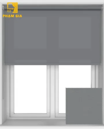 RÈM CUỐN LƯỚI VẠN THÁI - MÀU IRON GREY