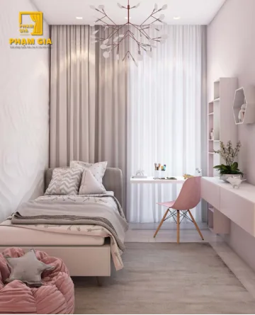 Rèm Vải 2 Lớp Cao Cấp Sang Trọng Cho Căn Hộ - PG01