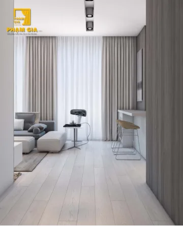 Rèm Vải 2 Lớp Cao Cấp Sang Trọng Cho Căn Hộ - PG02