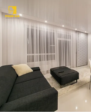 Rèm Voan Trắng Tinh Tế Sang Trọng - PG1