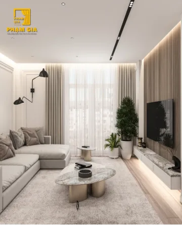 Rèm Vải 2 Lớp Cao Cấp Sang Trọng Cho Căn Hộ