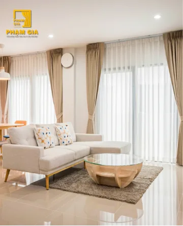 Rèm Vải 2 Lớp Cao Cấp Sang Trọng Đẳng Cấp- PG20