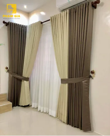 rèm vải 2 lớp cao cấp sang trọng đẳng cấp- PG3