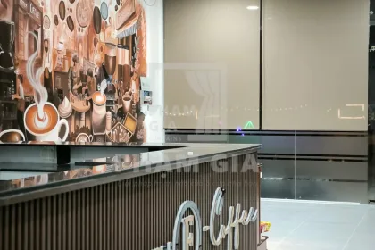 LẮP ĐẶT RÈM CUỐN TẠI TRUNG NGUYÊN COFFEE