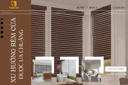 Xu hướng Rèm cửa đẹp sang trọng được ưa chuộng nhất hiện nay