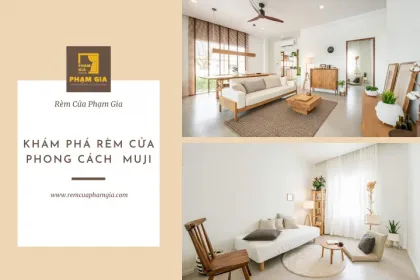 Khám phá rèm cửa phong cách Muji 