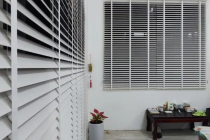 LẮP ĐẶT RÈM SÁO GỖ