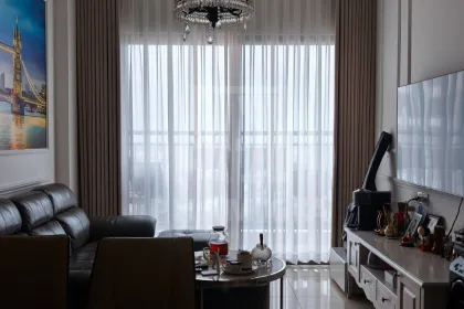 LẮP ĐẶT RÈM CỬA TẠI THE SUN AVENUE MAI CHÍ THỌ