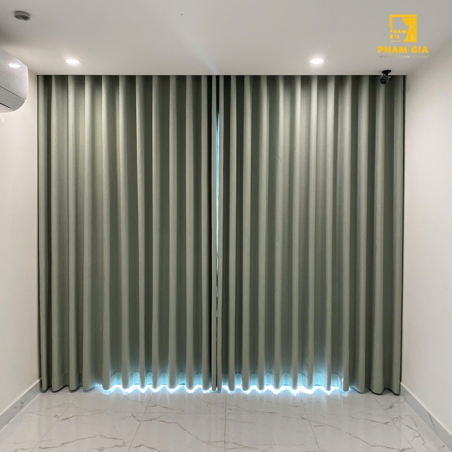 Rèm vải 2 lớp gía xưởng