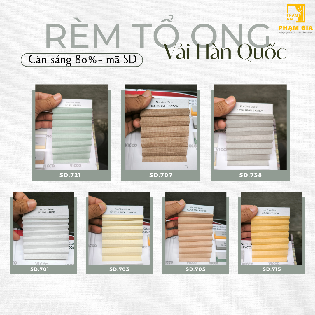 rèm tổ ong