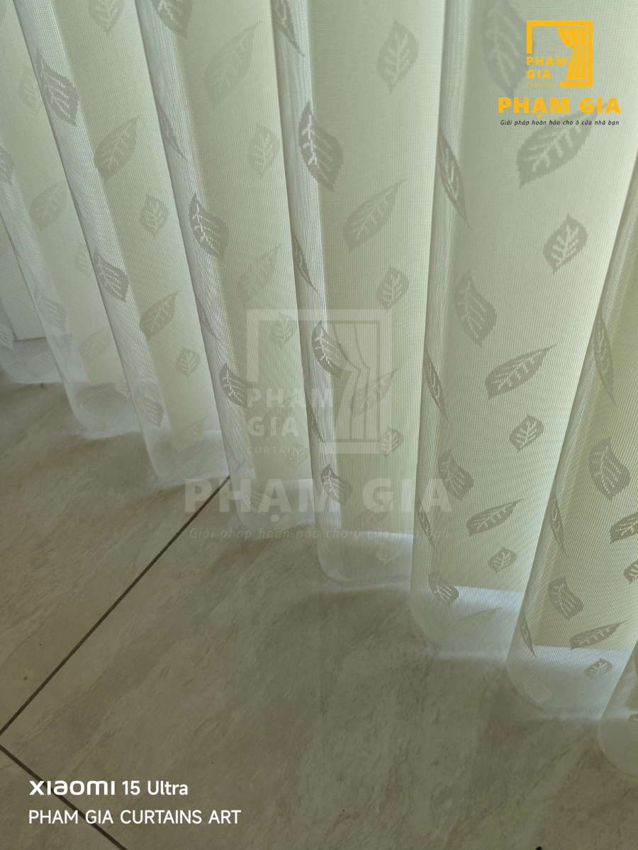 LẮP ĐẶT RÈM CẦU VỒNG VÀ RÈM VẢI TẠI HT PEARL APARTMENT