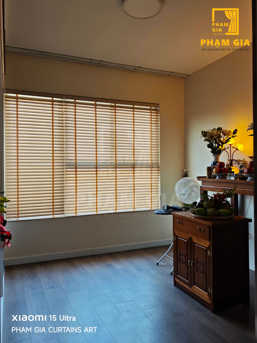 LẮP ĐẶT RÈM SÁO GỖ VÀ RÈM VẢI TẠI CHUNG CƯ GALAXY 9, SỐ 9 NGUYỄN KHOÁI, KHU PHỐ 6, PHƯỜNG VĨNH HỘI (QUẬN 4 CŨ), TP. HCM